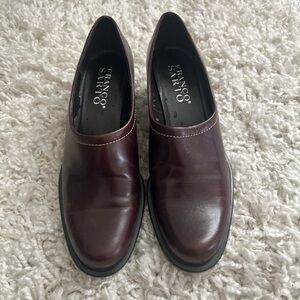 Franco Sarto Women’s Slip-On Loafers in Dark chocolate brown size 7.5